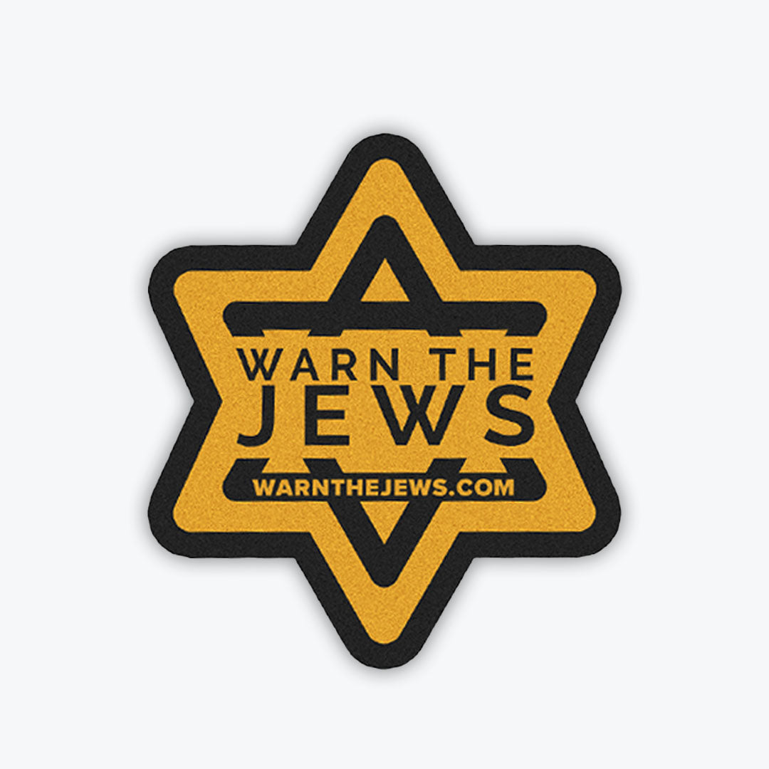 Warn the Jews Sticker