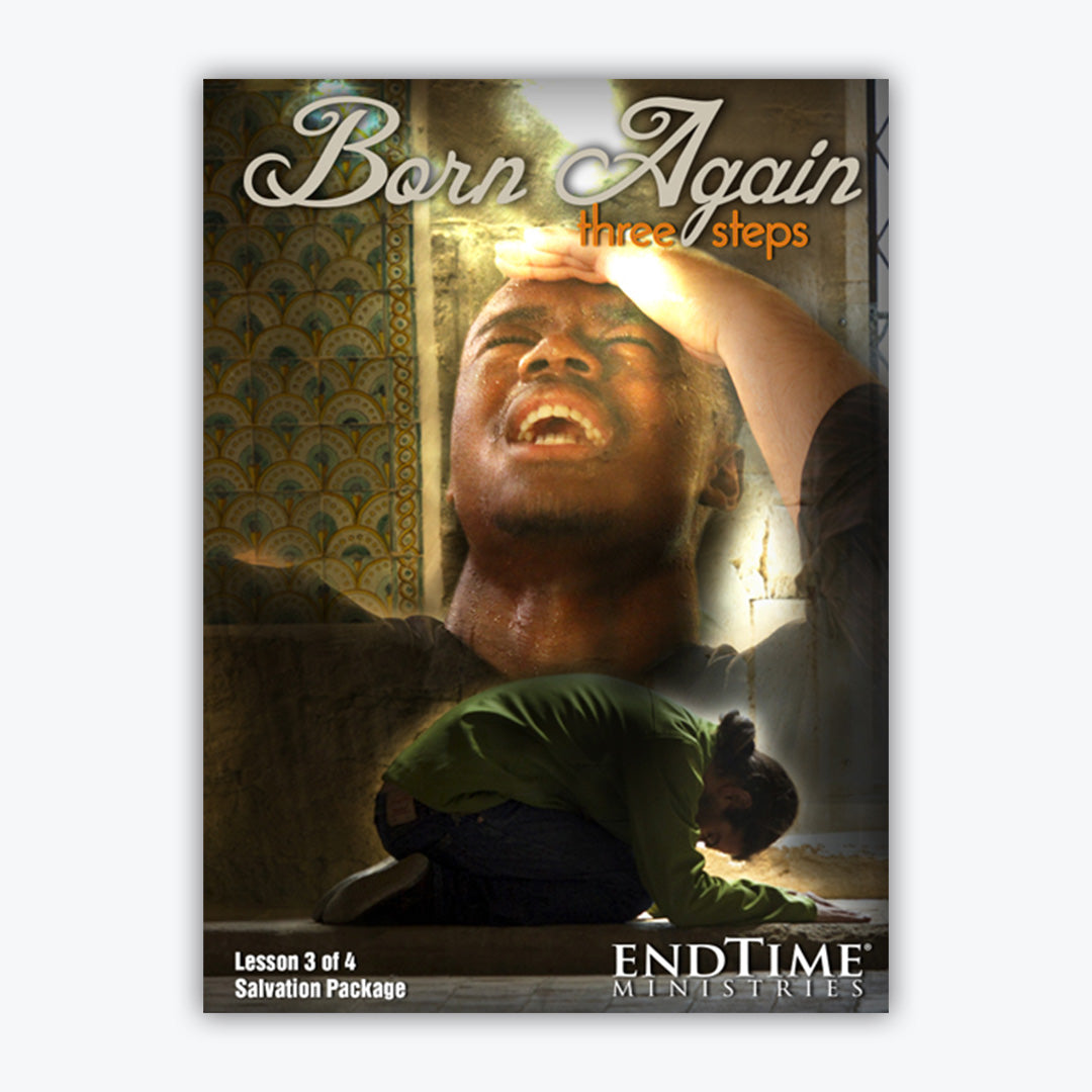 Salvation Package Lesson 3: Born Again 3 Steps Eng./Sp. - DVD